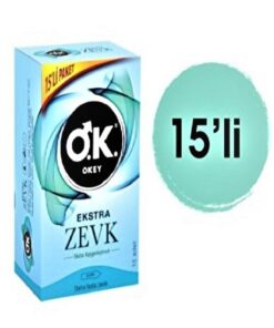 Okey Prezervatif Ekstra Zevk 15'li