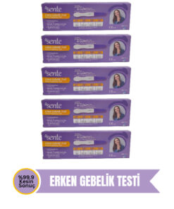 SENTE Erken Gebelik Testi .9 Kesin Sonuç 5 Adet Hızlı Hamilelik Testi