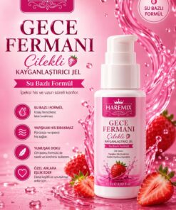 Haremix İ.stek A.rttırıcı Z.evk verici Çilekli Kayganlaştırıcı Jel 60 ml