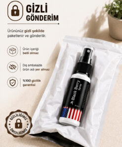 Alternative view of black berry Uzun Deneyim Spreyi Erkekler İçin Karanfil Yağlı Sprey 25 ML