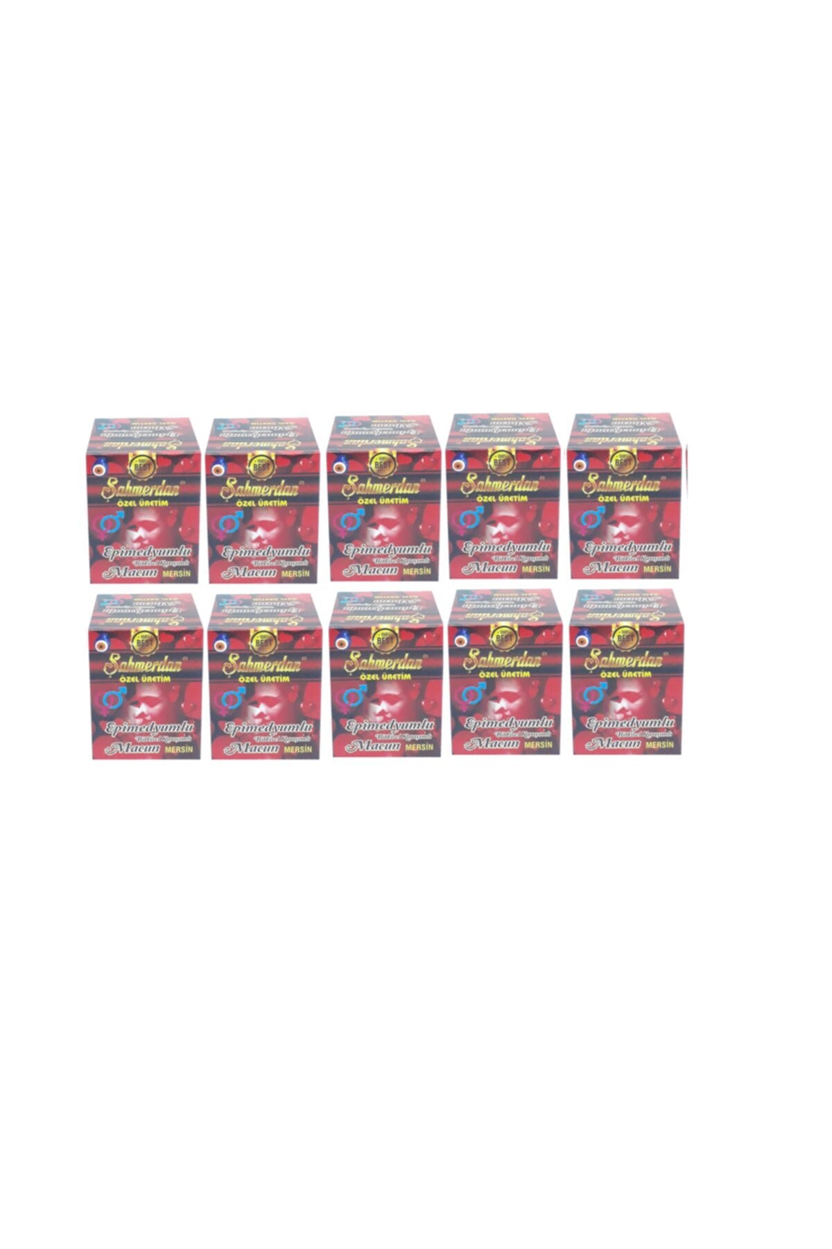 Şahımerdan Kırmızı 10 Adet X 240 Gr Bitkisel Karşım Macun