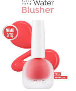Missha Meyve Özlü, Nemli ve Parlak Bitişli, Doğal Görünümlü Likit Allık APIEU Juicy-Pang Water Blusher RD01
