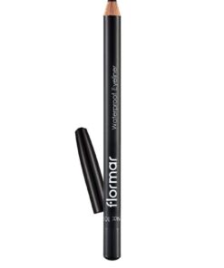 Alternative view of Flormar Mat Bitişli Suya Dayanıklı Göz Kalemi (SİYAH) - Waterproof Eyeliner - 101 Black Ice - 8690604109012