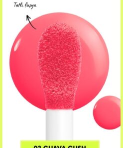Alternative view of NYX Professional Makeup Fat Cheeks 24 Saate Kadar Nemlendirme Etkili + Islak Bitişli Likit Allık - 3 Guava Gush