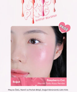 Alternative view of Missha Meyve Özlü, Nemli ve Parlak Bitişli, Doğal Görünümlü Likit Allık APIEU Juicy-Pang Water Blusher PK02