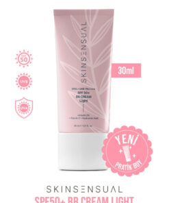 Skin Sensual BB Krem Light 30ml SPF50 PA++++ | Leke Karşıtı, Aydınlık Cilt Görünümü | UVA/UVB Koruma