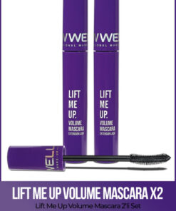New Well 2x Lift me up Volume Mascara 8 ml İkili Set
