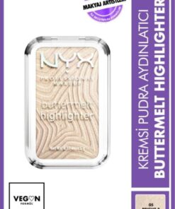 NYX Professional Makeup Buttermelt Highlighter Kremsi Pudra Aydınlatıcı - 05 Bright & Butta