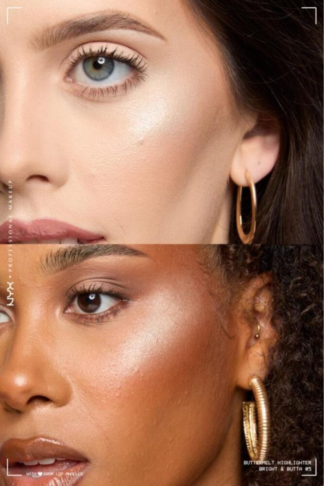NYX Professional Makeup Buttermelt Highlighter Kremsi Pudra Aydınlatıcı - 05 Bright & Butta - Görsel 3
