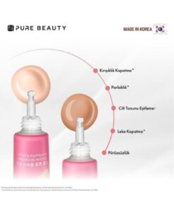 PURE BEAUTY BB Krem SPF50 PA++++ Natural 30 ml - Görsel 3