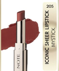 Note Cosmetics Iconic Sheer Lipstick Nemlendirici Parlak Ruj 205 Mystick - Nude