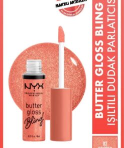 NYX Professional Makeup Butter Gloss Bling Işıltılı Dudak Parlatıcısı - 02 Dripped Out