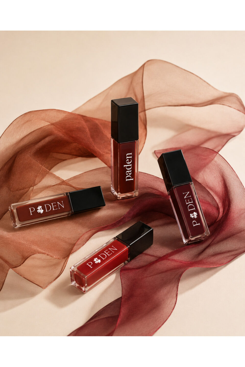 Paden Yeni Formül / Sq West Coast Lip Tint - Kızıl Kahve/bordo - Görsel 3