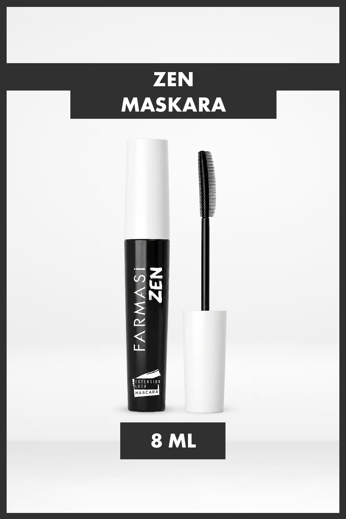 Farmasi Zen Extension Lash Belirgin ve Hacim Etkili Maskara | Ultra Siyah