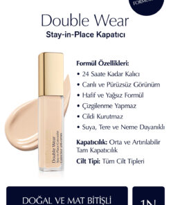 Estee Lauder Kapatıcı - Double Wear Stay-in-place Concealer - Renk: 1n Light (NEUTRAL) 12ml