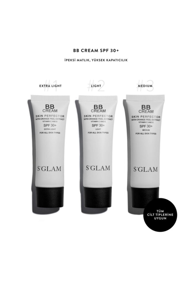 S'GLAM SGLAM BB Cream – EXTRA LIGHT - Görsel 2