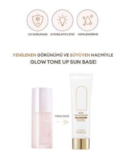 Alternative view of Missha Pürüzsüz, Aydınlık ve Işıltılı Görünüm Sunan Makyaj Bazı 50ml Glow Tone Up Sun Base SPF50+/PA++++