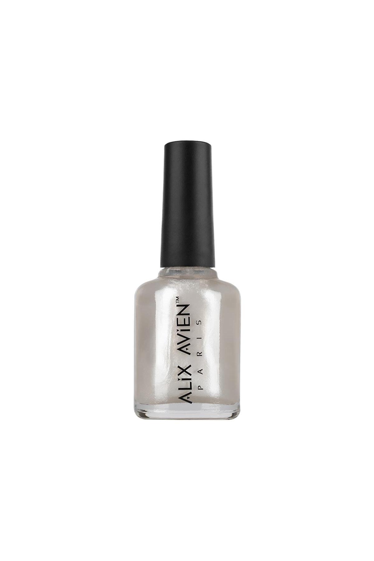 Alix Avien Sedefli Beyaz Oje 28 - Yüksek Pigmentli Uzun Süreli Kalıcılık Hızlı Kuruma - Nail Lacquer 28 - Görsel 3