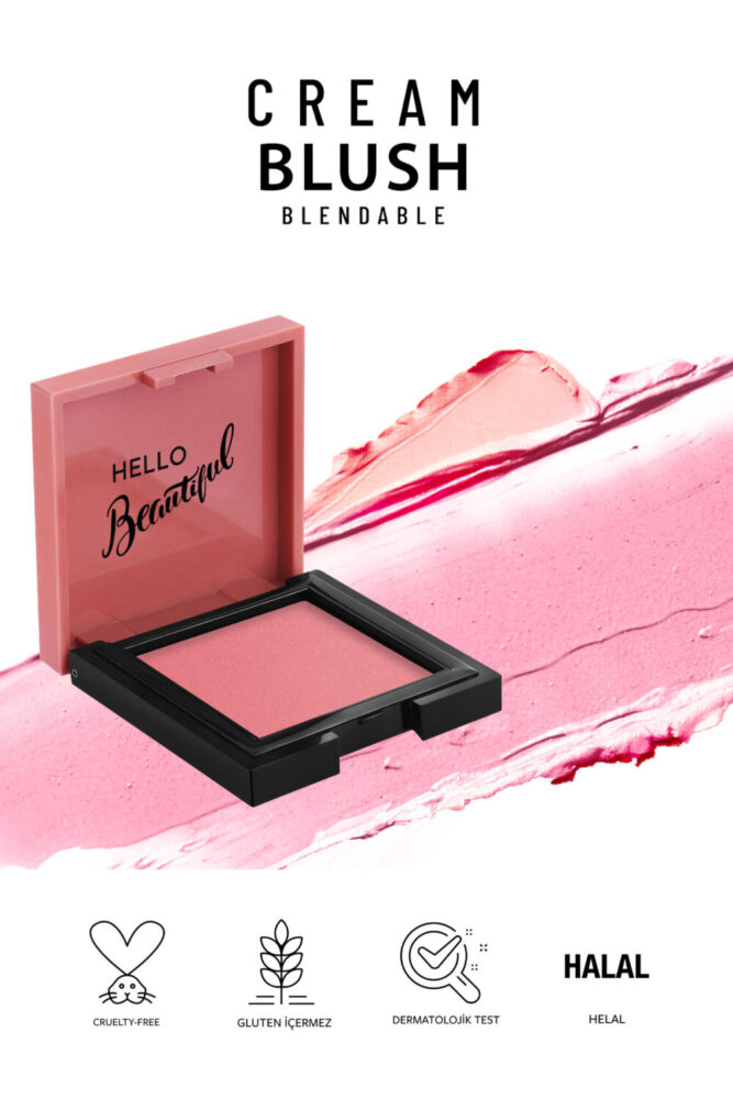 Pastel Cream Blush - Krem Allık 41 Dazzling - Görsel 2