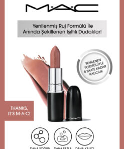Mac Lustreglass Sheer-shine Ruj-thanks, It’s M·a·c!-773602609789