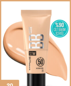 Maybelline New York Fit Me Nude Cilt Bakımı Etkili Nemlendirici SPF50 BB Krem - Sıcak Açık Ton