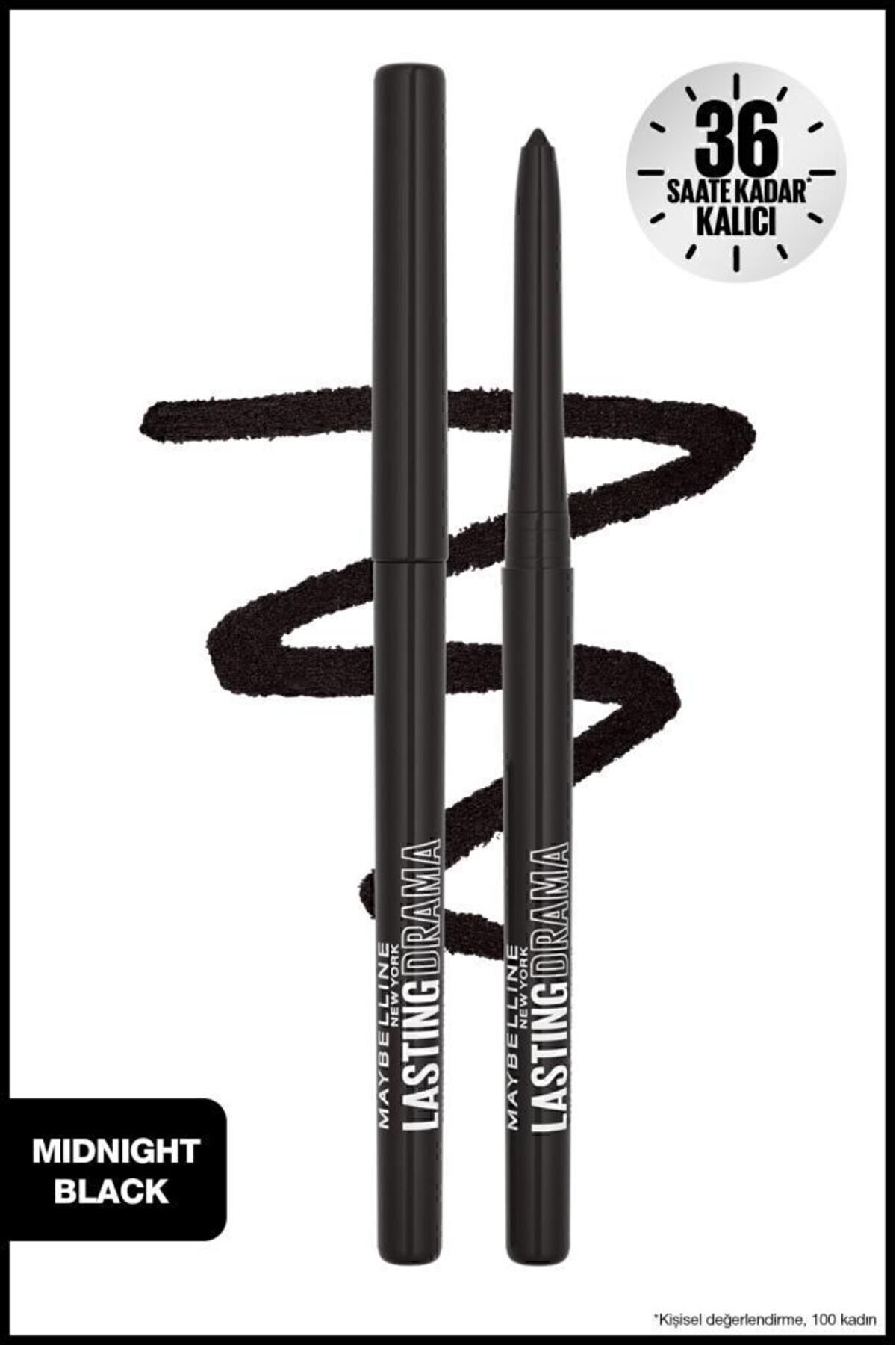 Maybelline New York Lasting Drama Automatic Liner Göz Kalemi- Midnight Black - Siyah