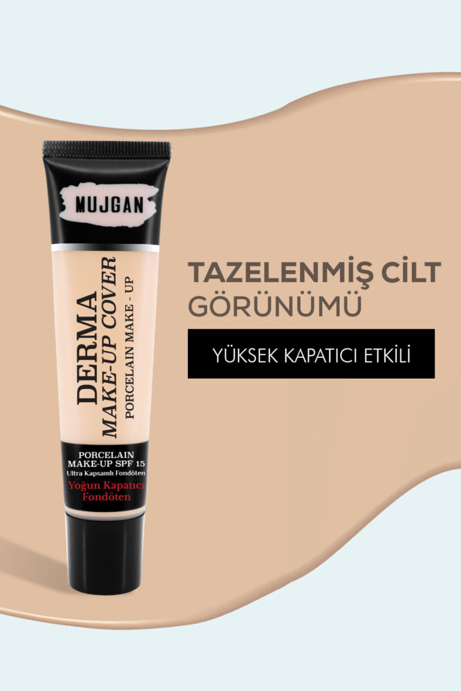 MUJGAN Derma Make-up Cover Tüp Kapatıcı No:1 - Görsel 2