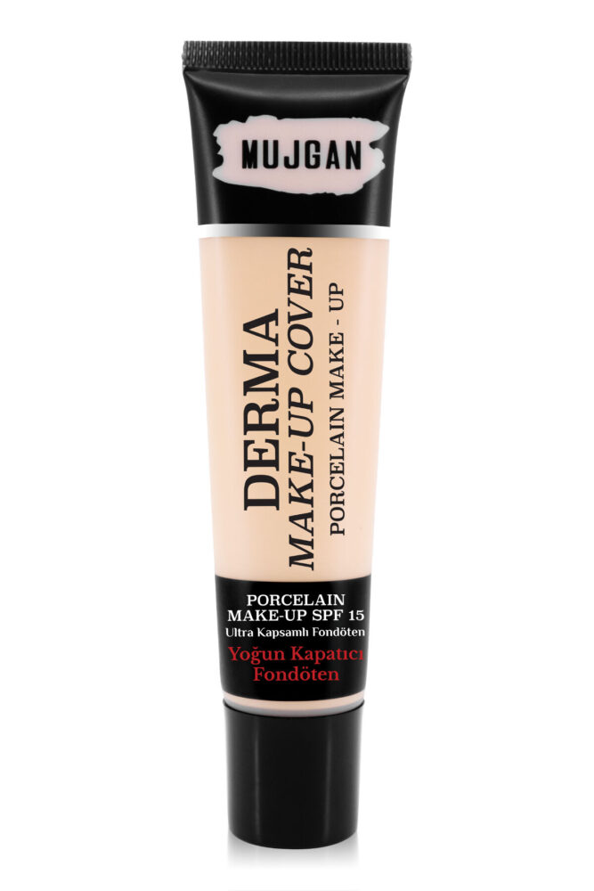 MUJGAN Derma Make-up Cover Tüp Kapatıcı No:1