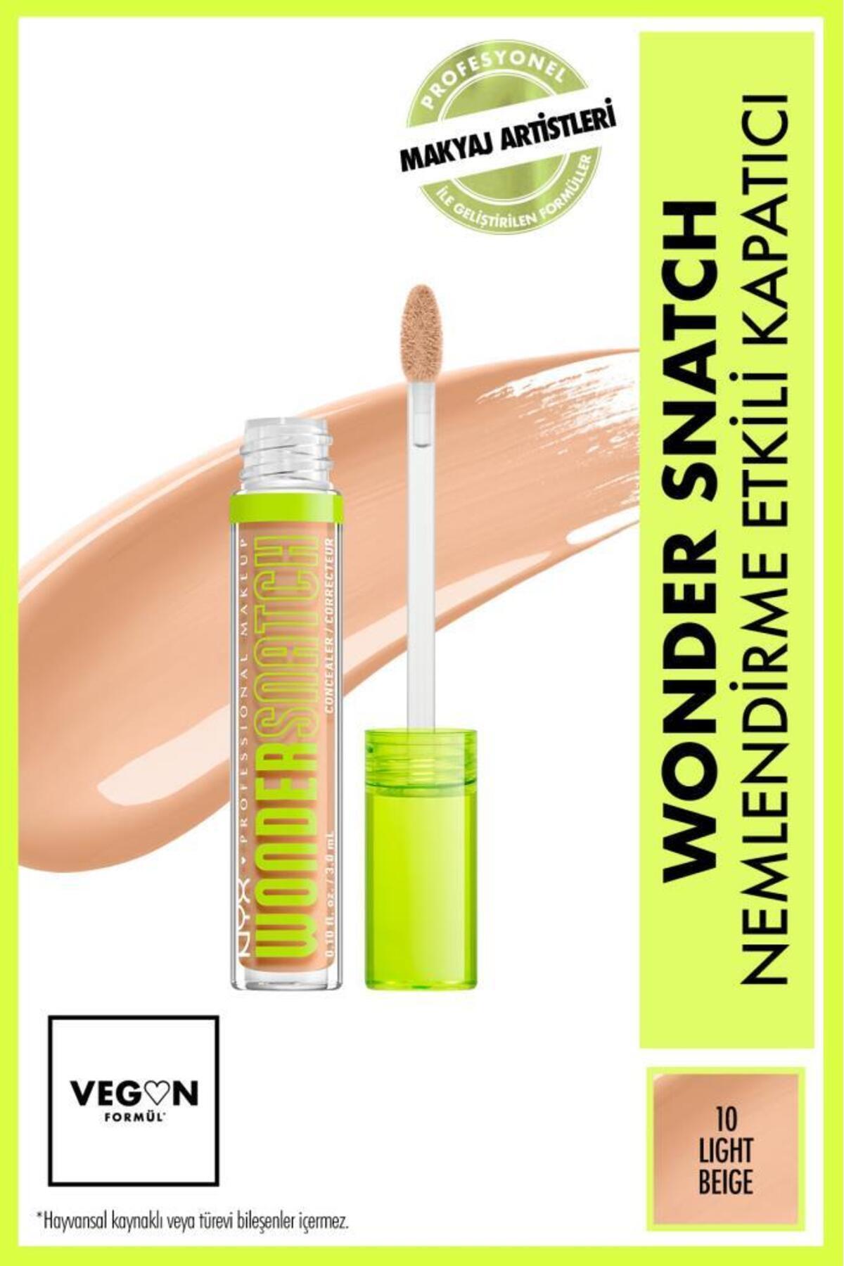 NYX Professional Makeup Wonder Snatch Nemlendirme Etkili Kapatıcı - 10 Light Beige