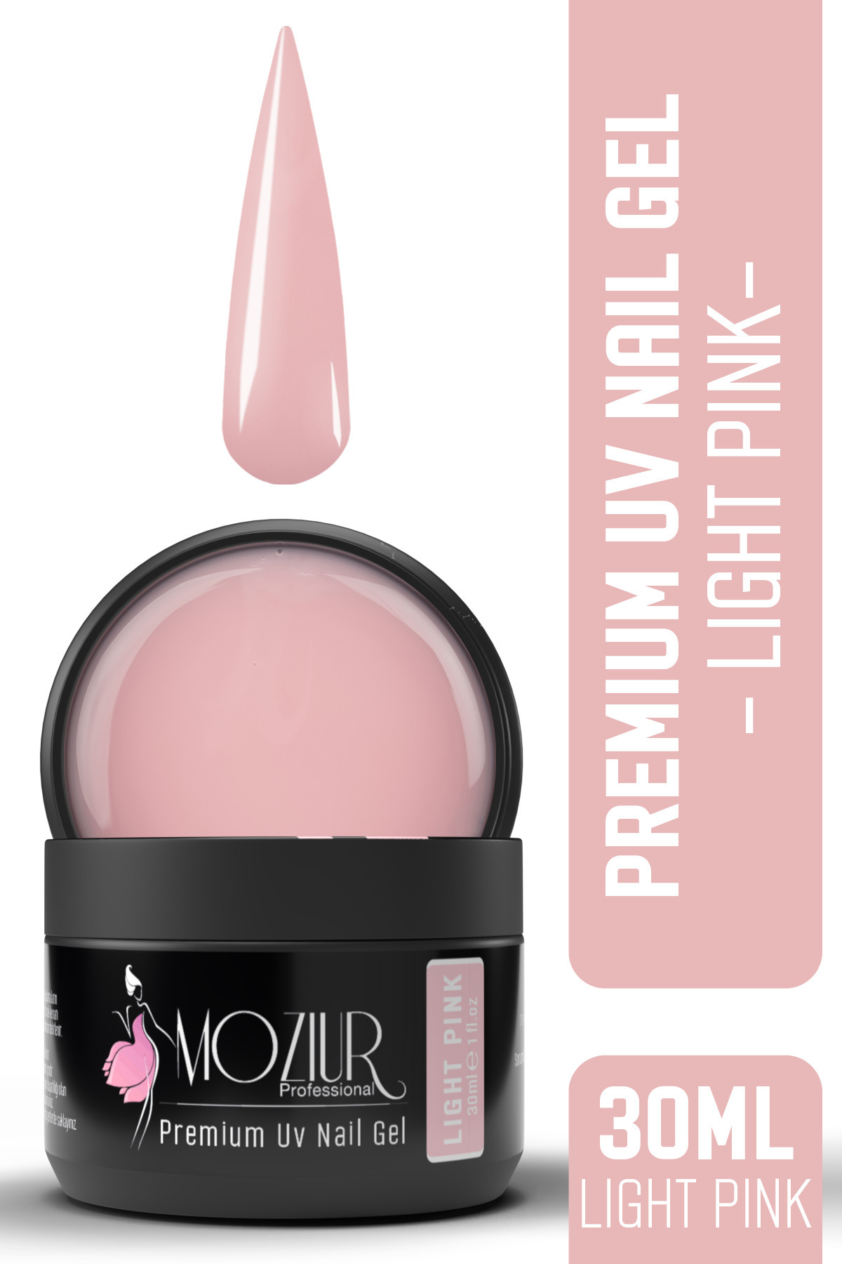MOZIUR UV/ Builder Nail Jel Premium 30ml