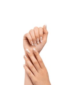 POP Beauty Takma Tırnak Seti & Zararsız Yapıştırıcı, Glazed Donut French Hailey Bieber - Görsel 3