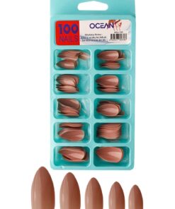 Ocean 100'lü Badem Tırnak Nail Şeffaf ASU-132 - Görsel 3