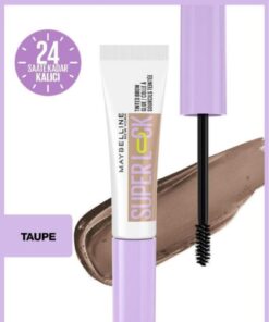 Maybelline New York Super Lock Brow Glue Kaş Sabitleyici Maskara - Taupe