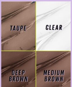 Maybelline New York Super Lock Brow Glue Kaş Sabitleyici Maskara - Taupe - Görsel 3