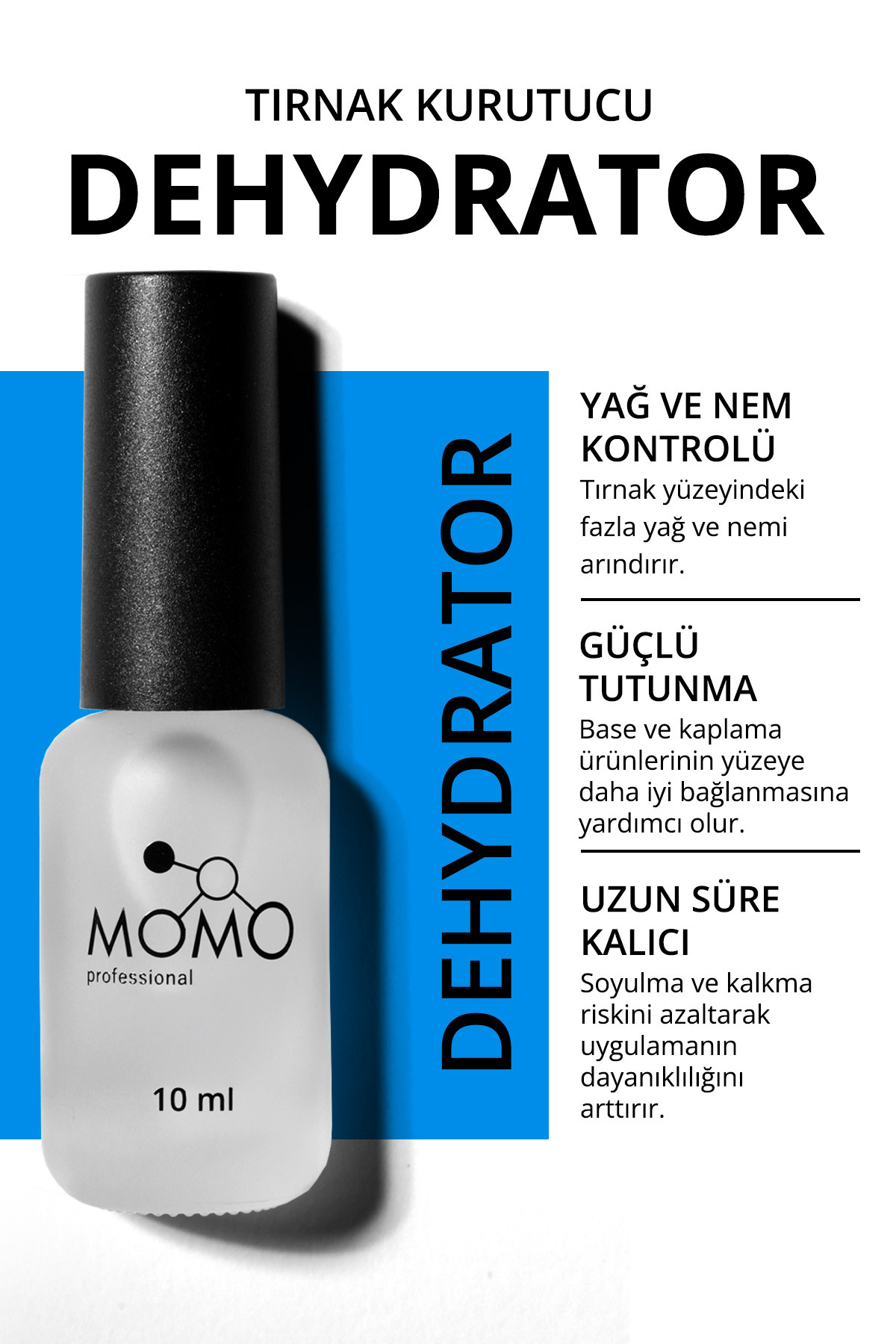 MOMO professional Dehydrator, Tırnak Kurutucu, 10 ml