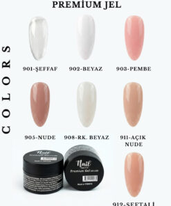 Nail Master Protez Tırnak Jel (builder Gel) 15ml 901-clear(şeffaf) - Görsel 3
