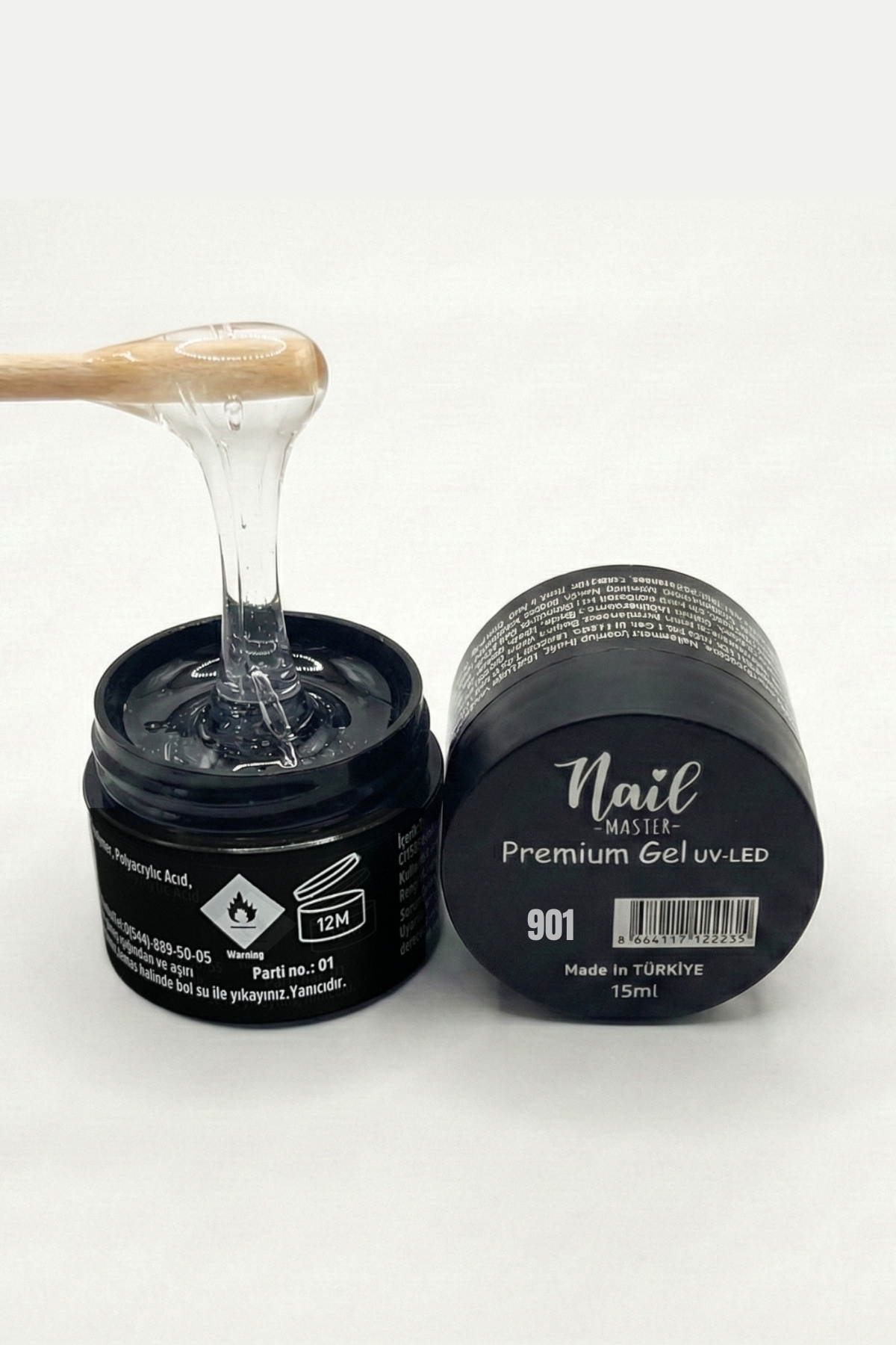 Nail Master Protez Tırnak Jel (builder Gel) 15ml 901-clear(şeffaf)