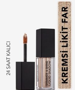 Flormar Metalik Likit Göz Farı (ALTIN) - Shimmer & Shine Liquid Shadow - 001 Cashmere Gold - 8682536002592
