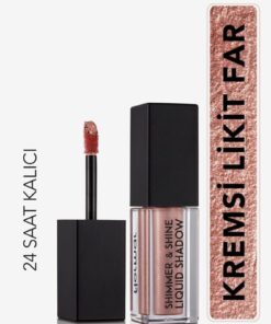 Flormar Metalik Likit Göz Farı (PEMBE) - Shimmer & Shine Liquid Shadow - 005 Diamond Pink - 8682536003131