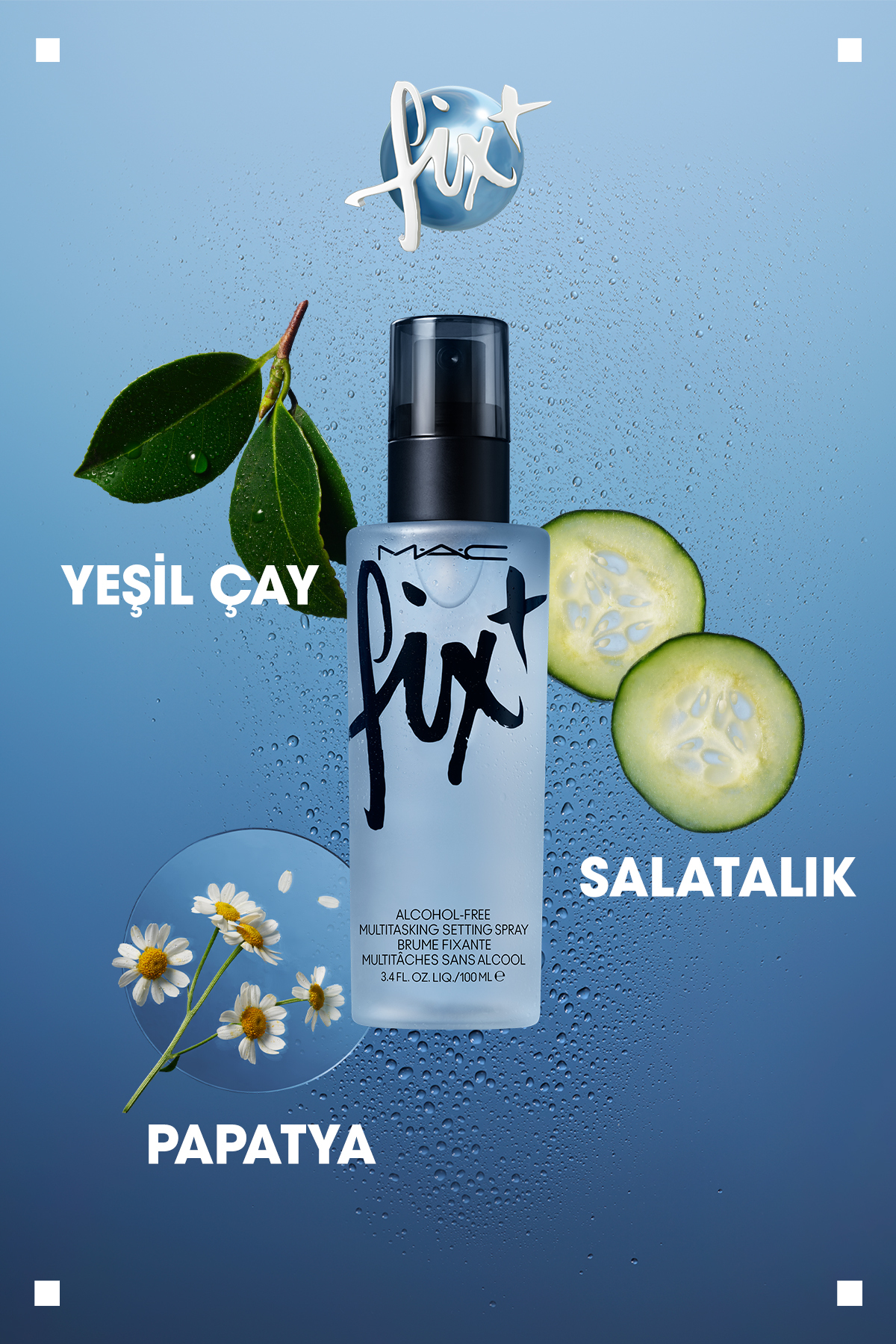 Mac Fıx Original Çok Yönlü Makyaj Spreyi Cildi Hazırlar & Sabitler 30 ml - Görsel 3