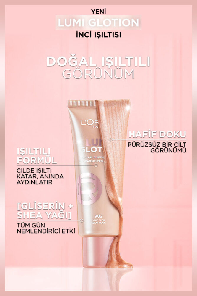 L'Oreal Paris L'Oréal Paris Glotion All-In-One Doğal Işıltı 904 - Deep Glow - Görsel 3