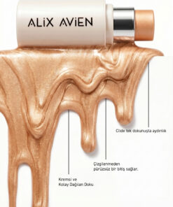 Alix Avien Parlak Işıltılı Nemlendirici Krem Stick Aydınlatıcı - Stick Highlighter 103 Multi Radiance - Görsel 3