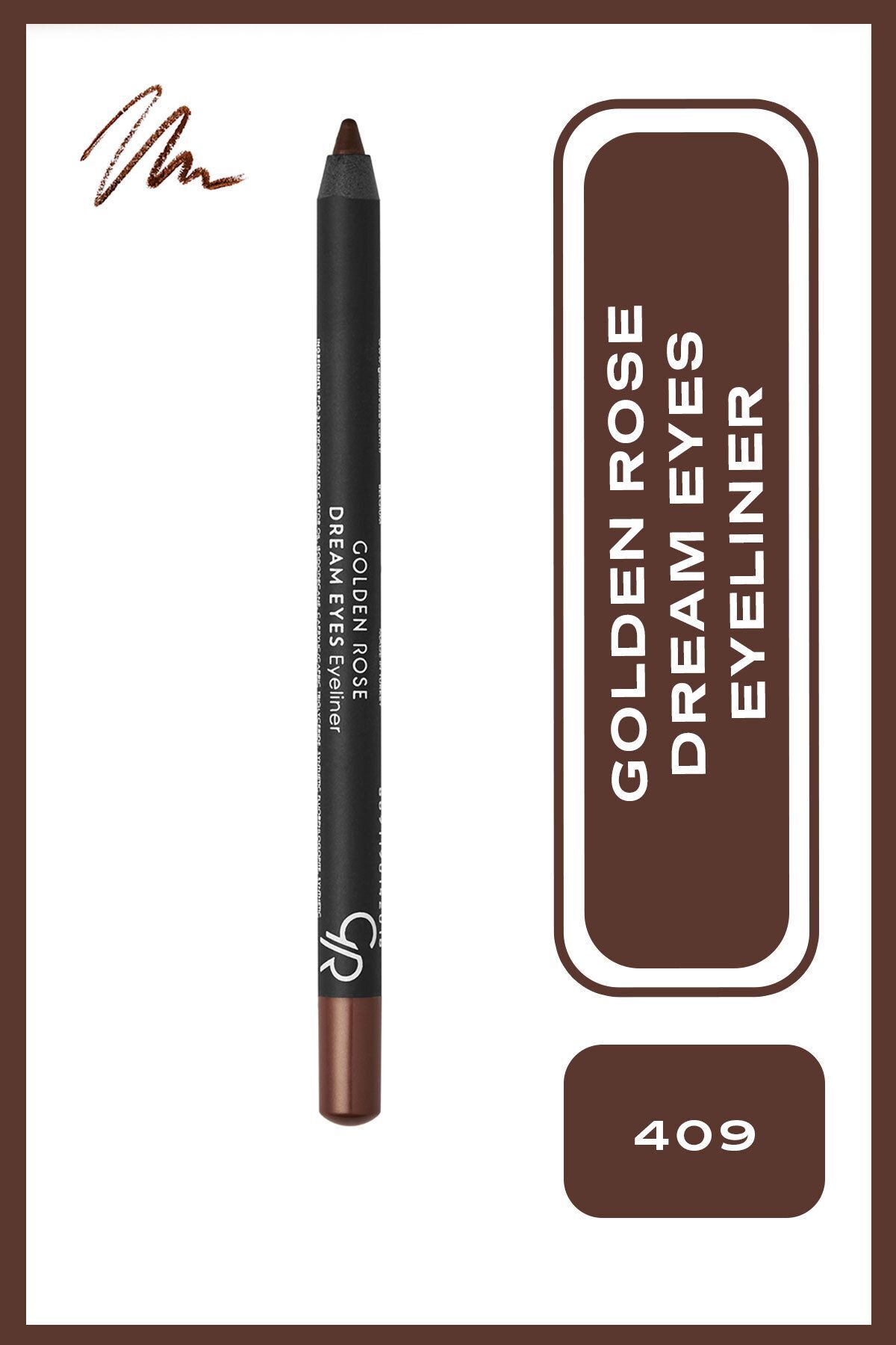 Golden Rose Dream Eyes Eyeliner No: 409 - Mat Bitişli Yumuşak Göz Kalemi