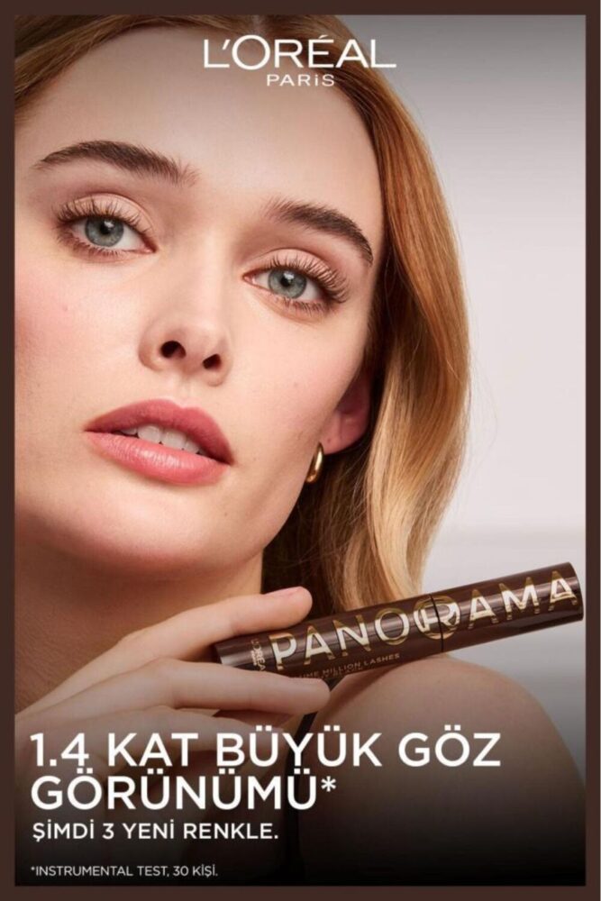 L'Oreal Paris Panorama Chromatic Maskara Brun Leather - Görsel 2