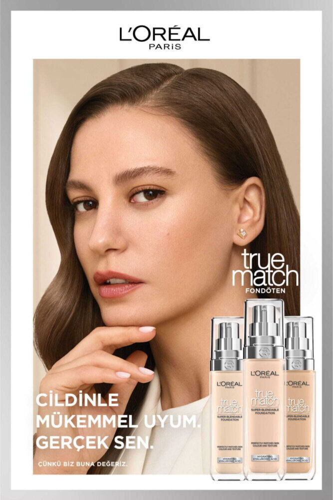 L'Oreal Paris True Match Bakım Yapan Fondöten - 2C Soğuk Alt Ton - Görsel 2