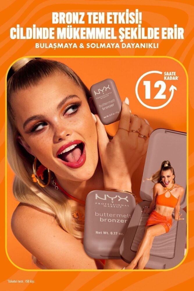 NYX Professional Makeup Buttermelt Bronzer - 05 Butta Off - Görsel 3