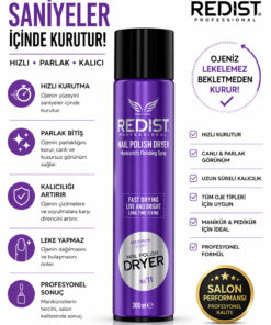 Alternative view of Redist Çok Hızlı Kurutan Oje Kurutucu Sprey 300 ml – Mükemmel Manikür Için Hızlı Çözüm -Vegan