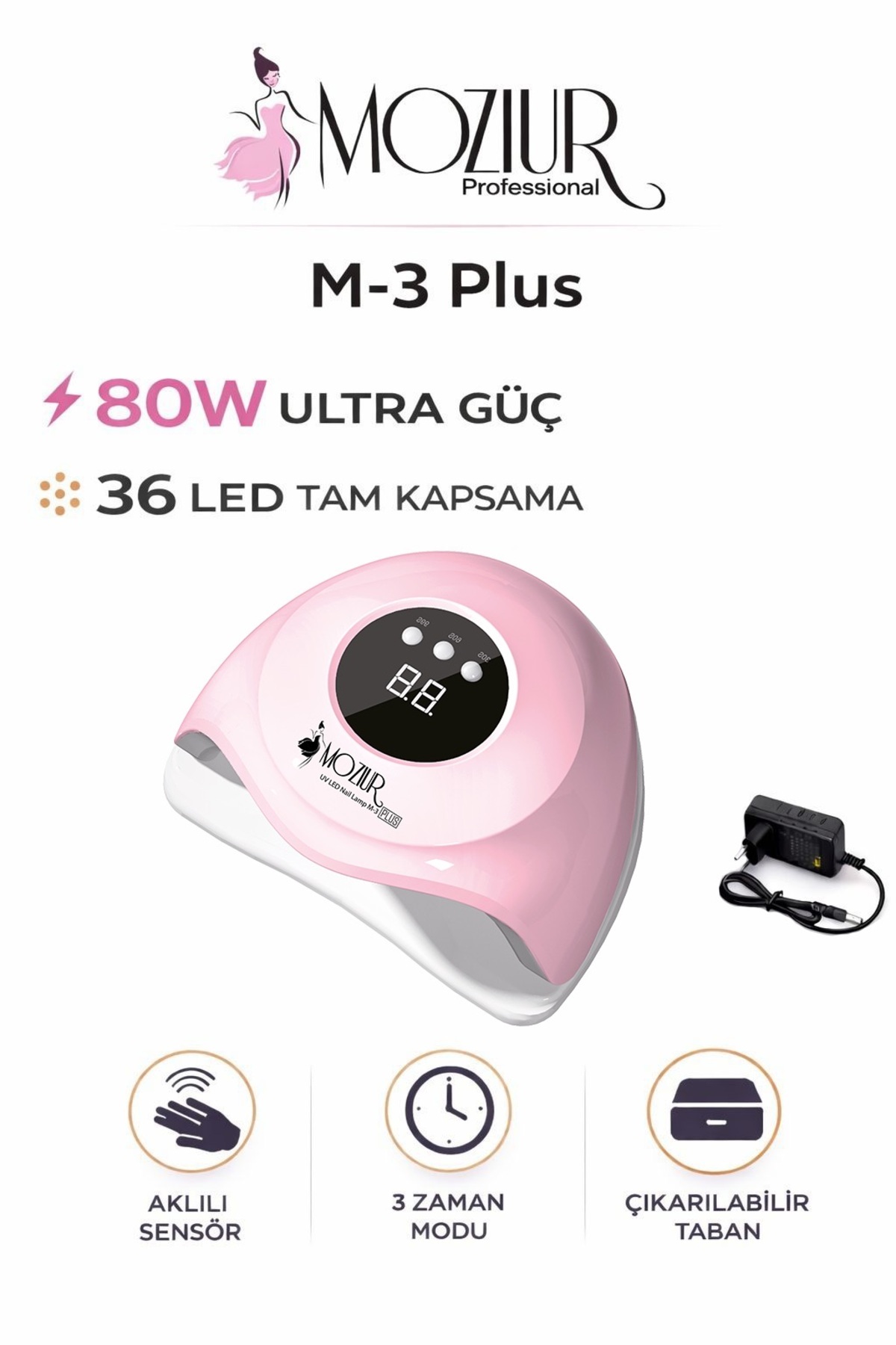 MOZIUR Protez Tırnak & Kalıcı Oje & Nail Art Seti (POLY JEL) - Görsel 3
