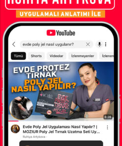 MOZIUR Protez Tırnak & Kalıcı Oje & Nail Art Seti (POLY JEL) - Görsel 2