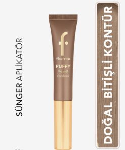 Flormar Puffy Liquid Hafif Yapılı & Sünger Aplikatörlü Likit Kontür- 001 Amber- 8682536093804
